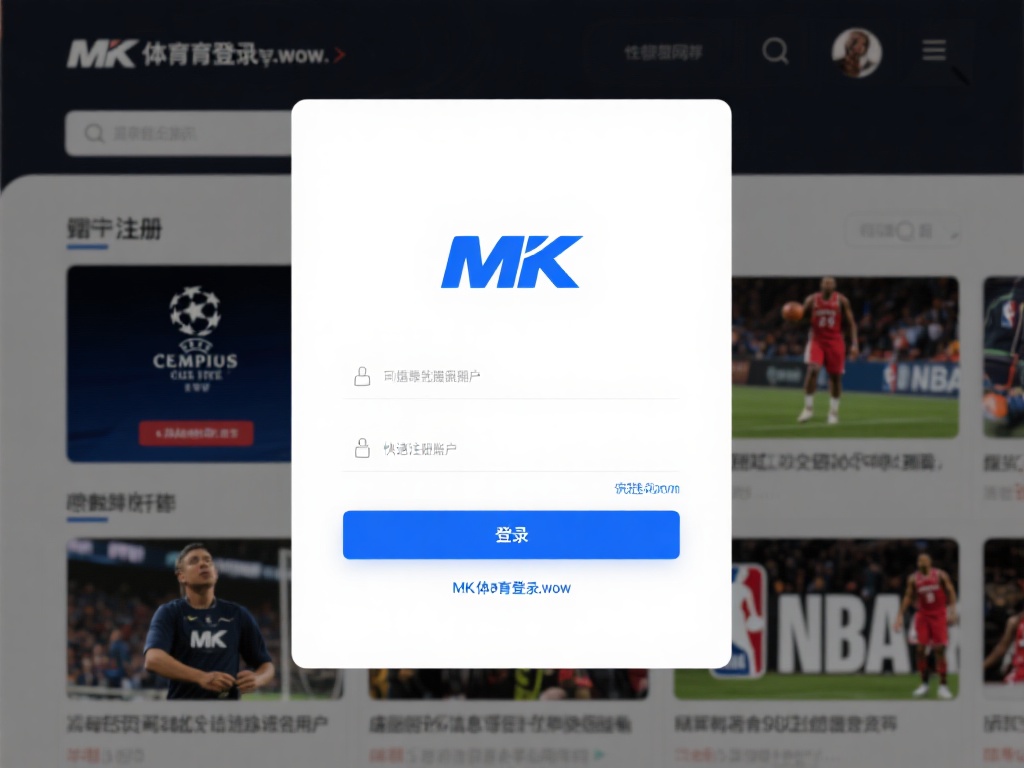 要获取独家资讯，第一步自然是完成注册和登录。mk体
