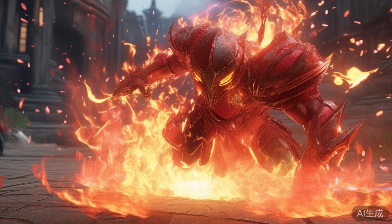 在众多角色中，技能设计尤为关键。以“火焰狂人”为例